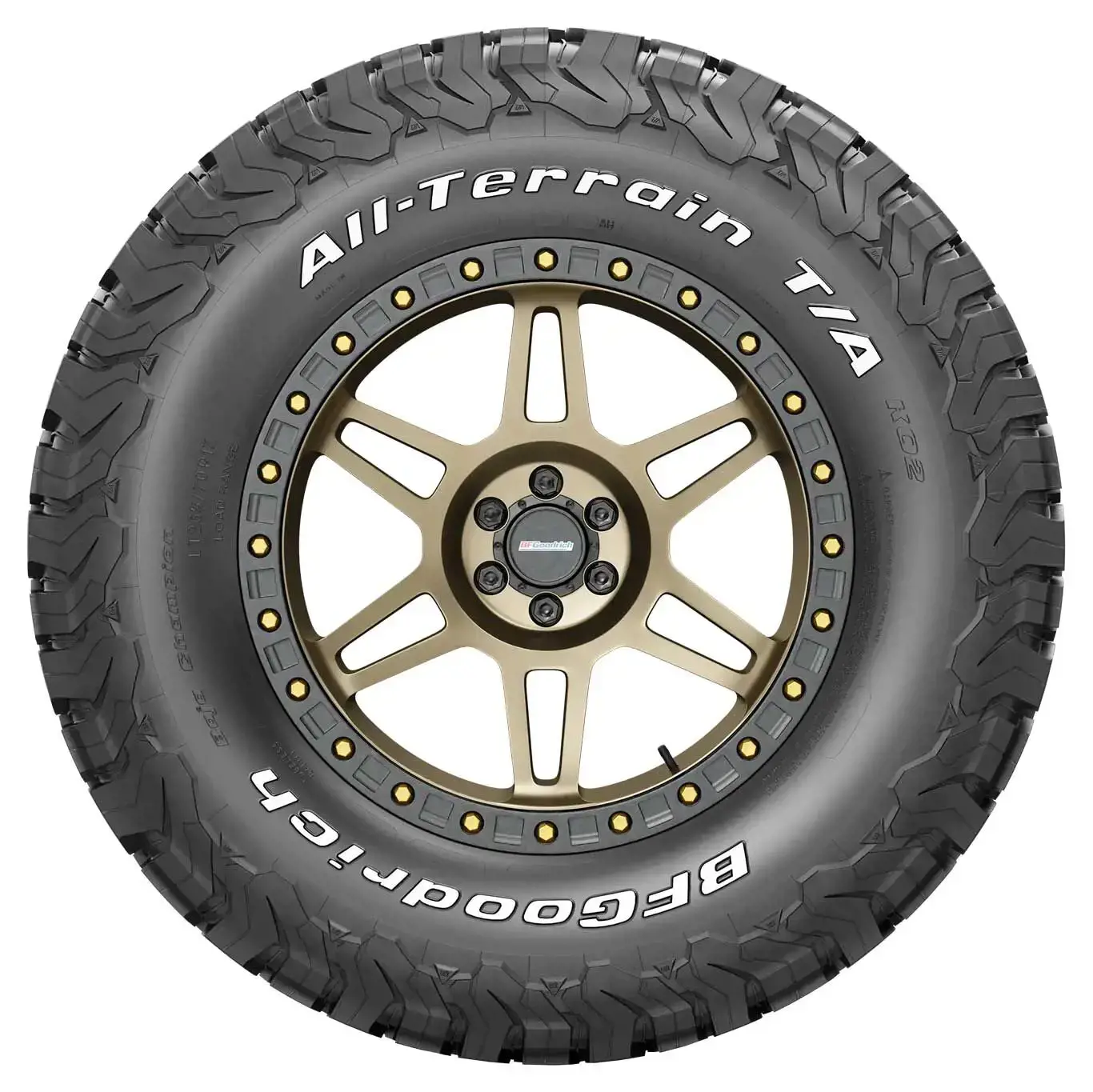 LT275/70 R16 119S All Terrain T/A KO2 RWL