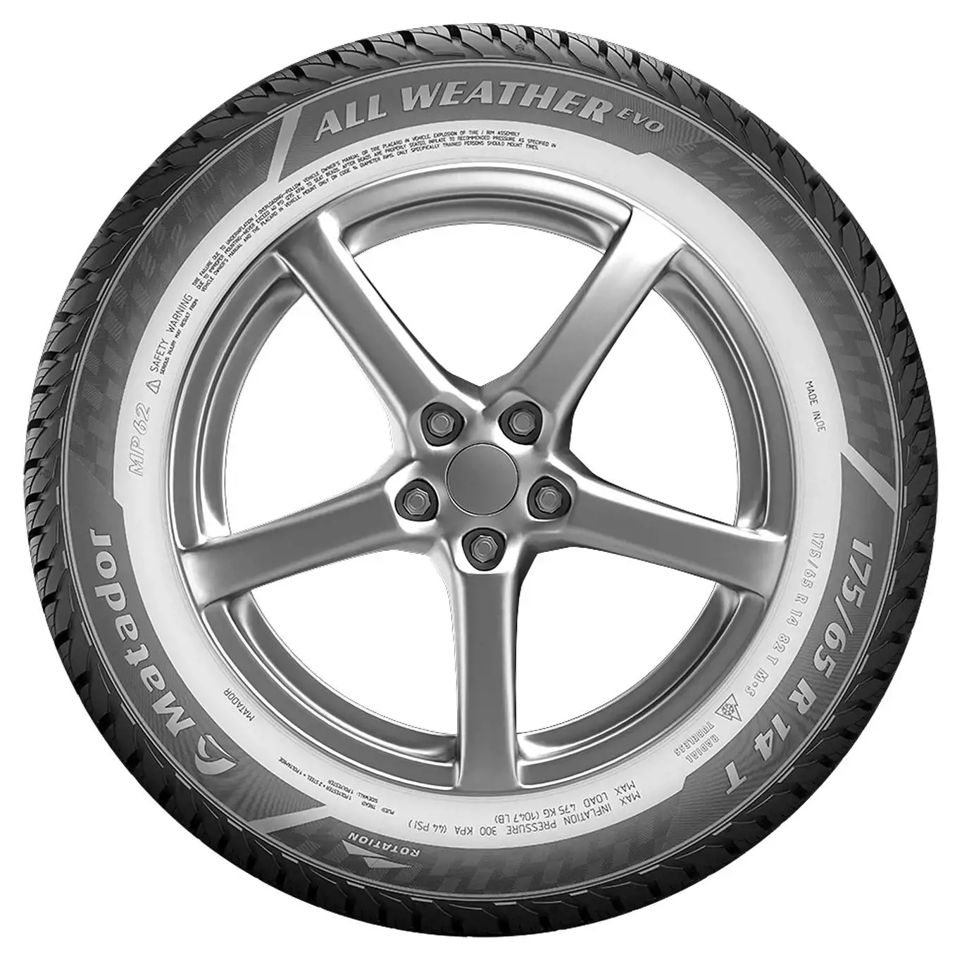 155/70 R13 75T MP62 All Weather EVO M+S 3PMSF EVC