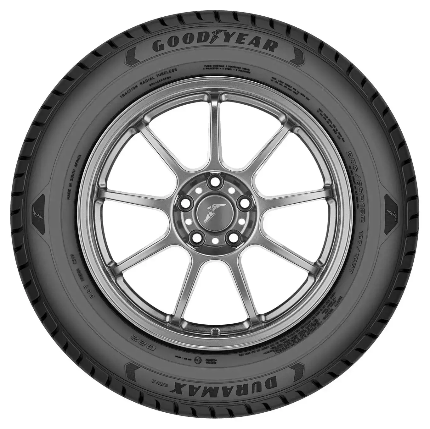 225/70 R15C 112R/110R DuraMax G2 8PR