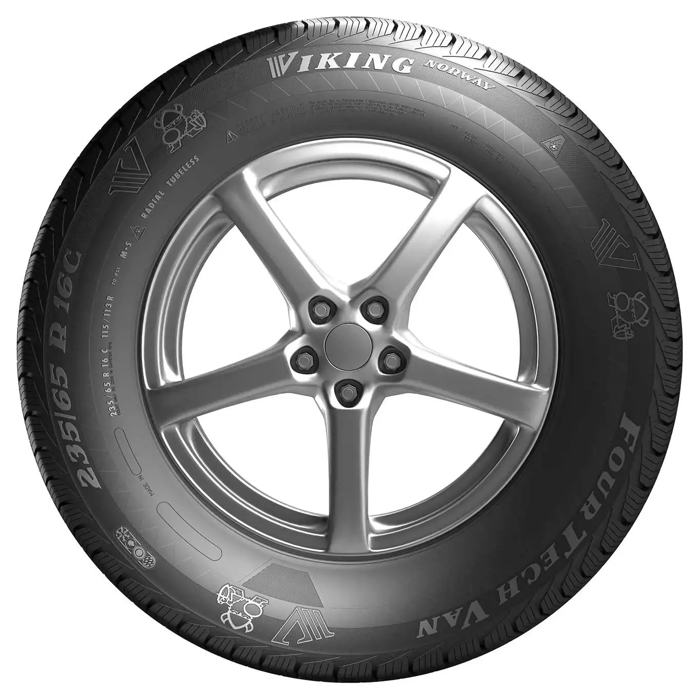 225/70 R15C 112R/110R Four Tech Van