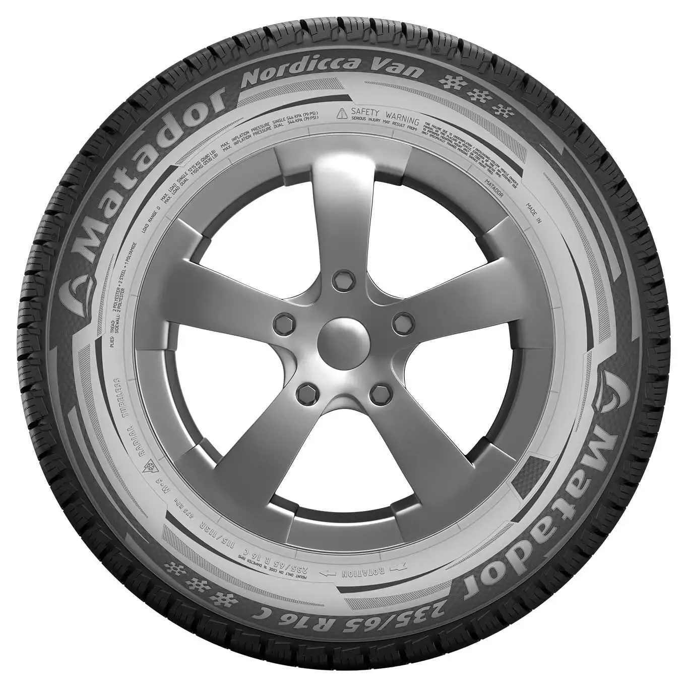 225/75 R16C 121R/120R Nordicca Van 10PR