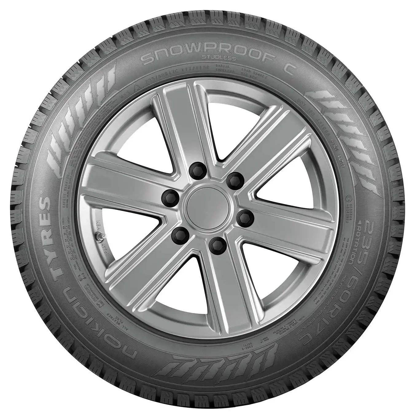 195/65 R16C 104T/102T Nokian Snowproof C