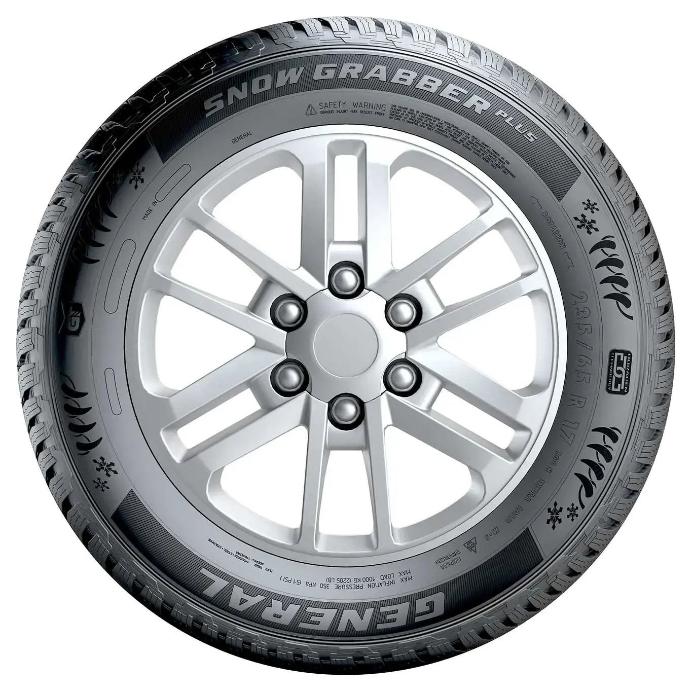 265/45 R20 108V Snow Grabber Plus XL FR M+S EVC