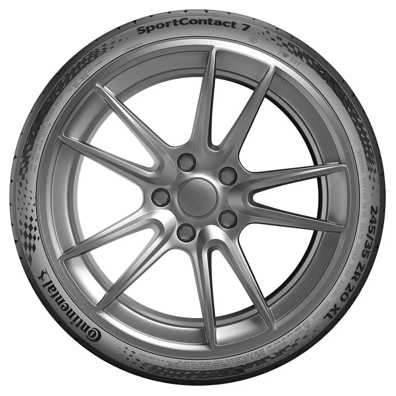 215/40 R18 89Y SportContact 7 XL * EVC