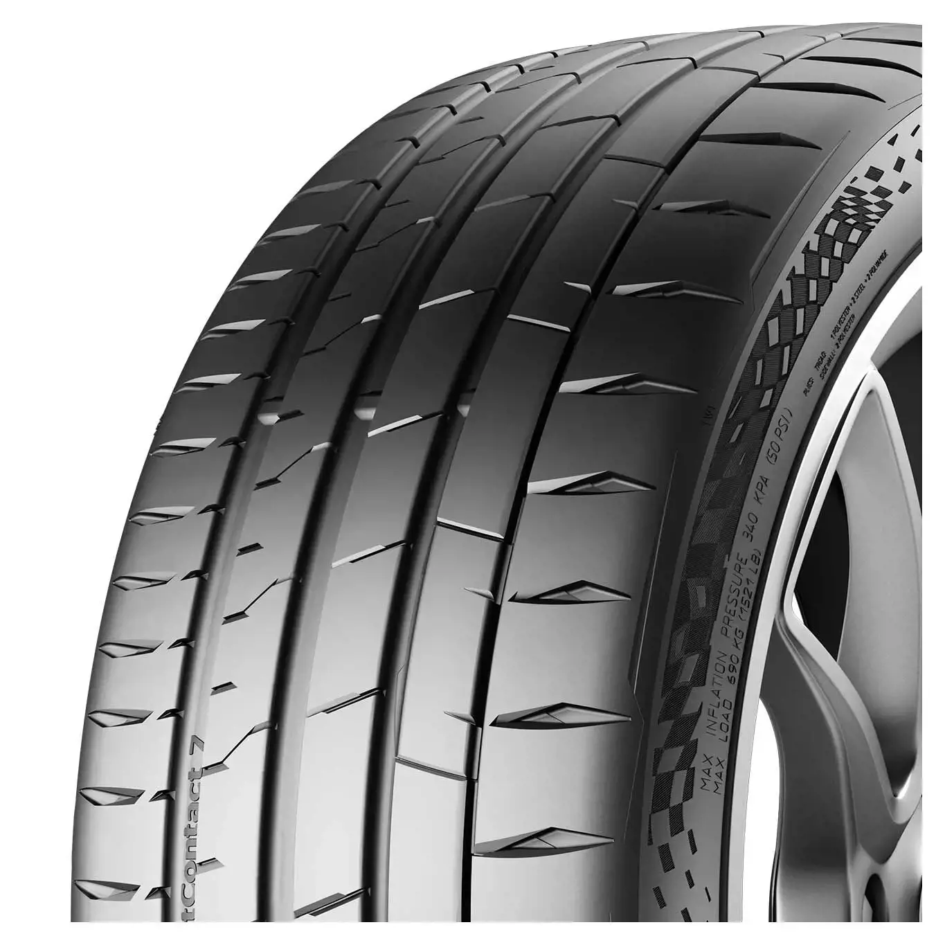 HL345/25 ZR24 (111Y) SportContact 7 XL FR