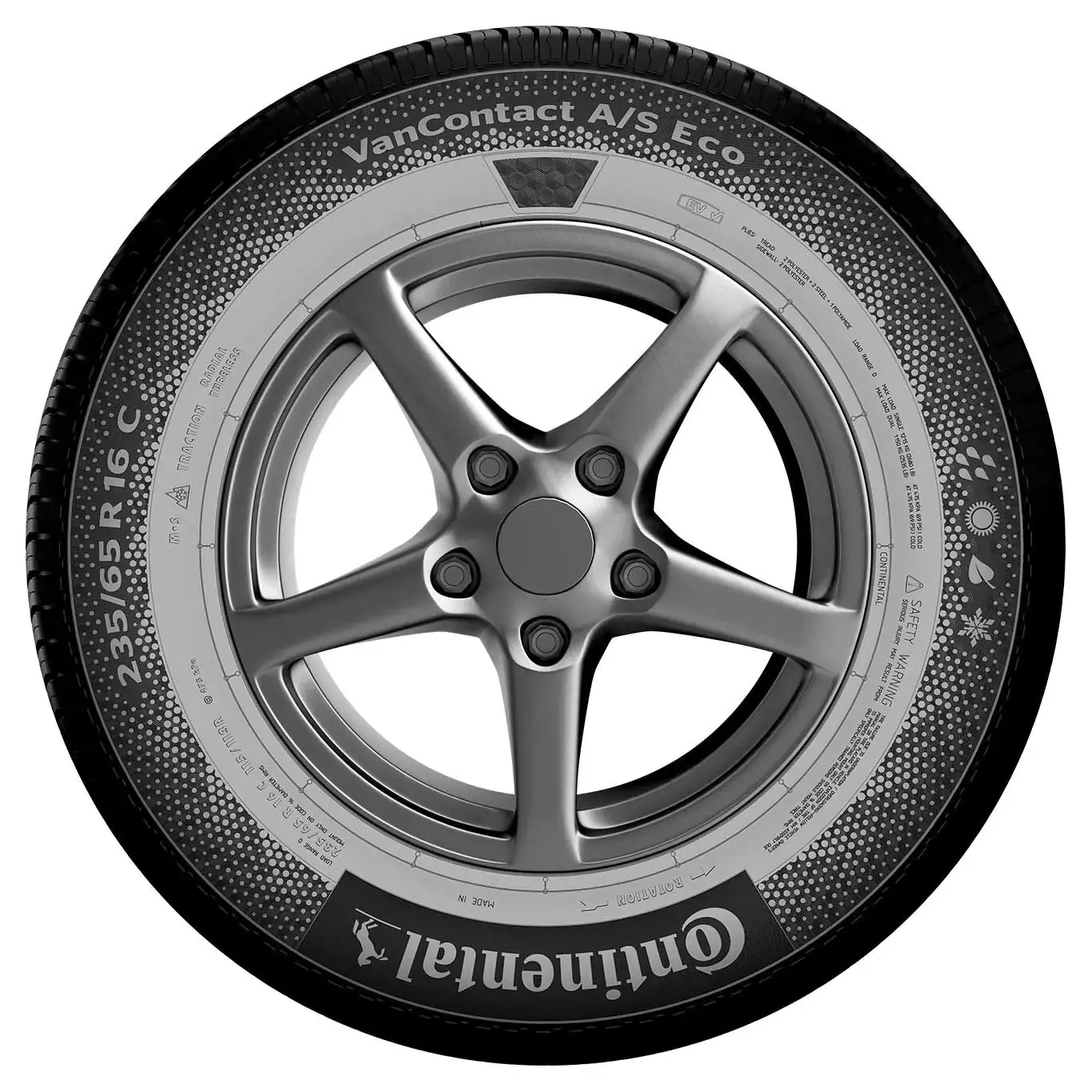 235/65 R16C 115T/113T VanContact A/S Eco R 8PR EVC