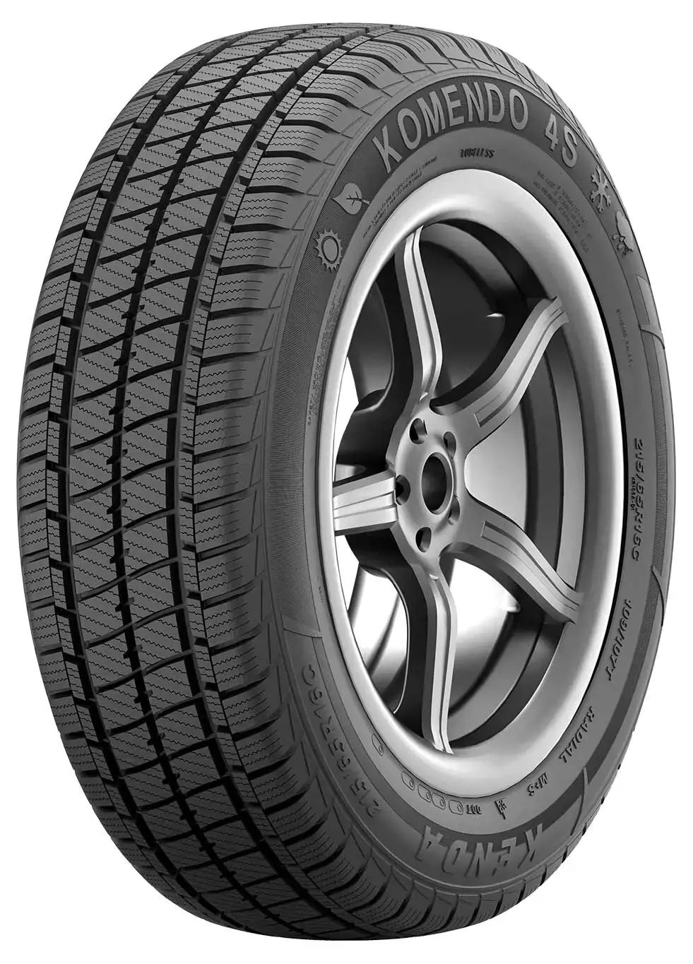 195/60 R16C 99H/97H KR105 Komendo 4S EUDR